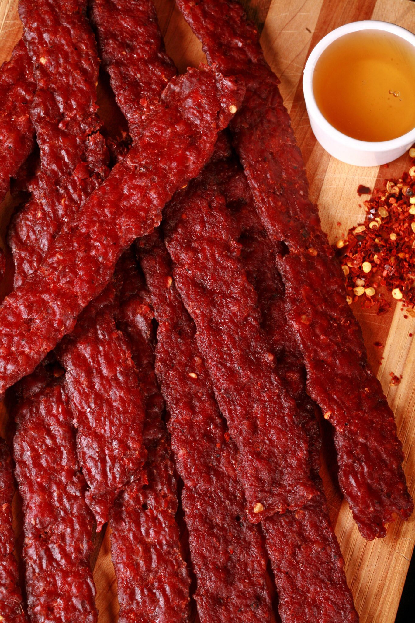 Sweet & Spicy Ground Venison Jerky Recipe [Ground Deer Jerky] - Dried